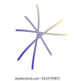 Stars Gradient Art Vector Design