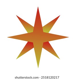 Estrellas Gradient Art Diseño de Vectores