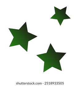 Estrellas Gradient Art Diseño de Vectores