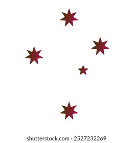 Stars Gradient Art Vector Design