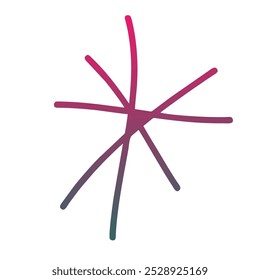 Estrellas Gradient Art Diseño de Vectores