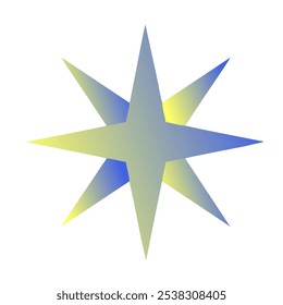 Estrellas Gradient Art Diseño de Vectores