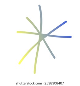 Stars Gradient Art Vector Design
