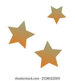 Estrelas Gradiente Arte Vetor Design