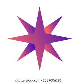 Stars Gradient Art Vector Design