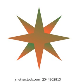 Estrelas Gradiente Arte Vetor Design