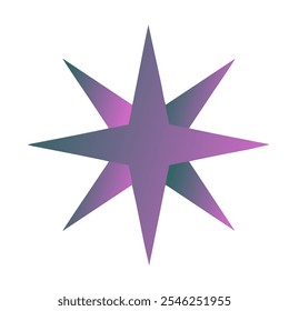Estrellas Gradient Art Diseño de Vectores