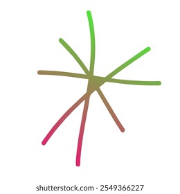 Estrelas Gradiente Arte Vetor Design