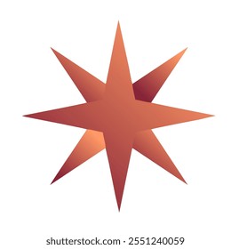 Sterne Farbverlauf Art Vektordesign