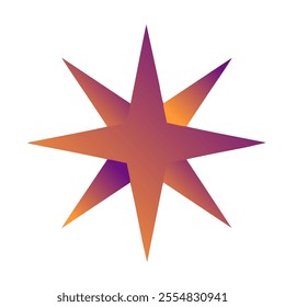 Stars Gradient Art Vector Design