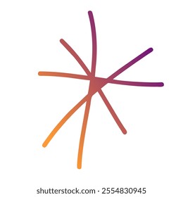 Stars Gradient Art Vector Design