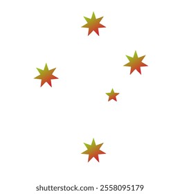 Stars Gradient Art Vector Design