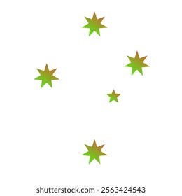 Stars Gradient Art Vector Design