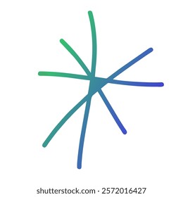 Stars Gradient Art Vector Design