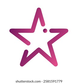Stars Gradient Art Vector Design