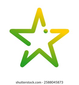 Stars Gradient Art Vector Design
