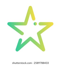 Stars Gradient Art Vector Design