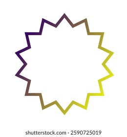 Stars Gradient Art Vector Design