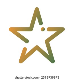 Stars Gradient Art Vector Design