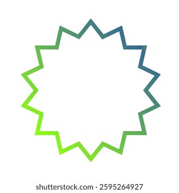Stars Gradient Art Vector Design