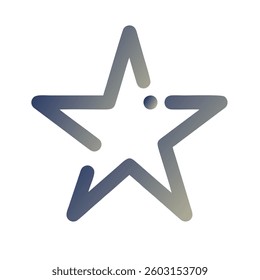 Stars Gradient Art Vector Design