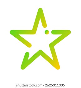 Estrellas Gradient Art Diseño de Vectores