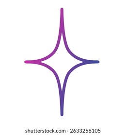 Estrellas Gradient Art Diseño de Vectores
