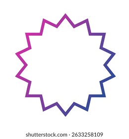 Stars Gradient Art Vector Design
