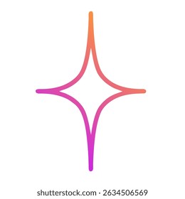 Stars Gradient Art Vector Design