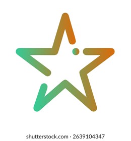 Stars Gradient Art Vector Design