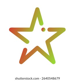Stars Gradient Art Vector Design