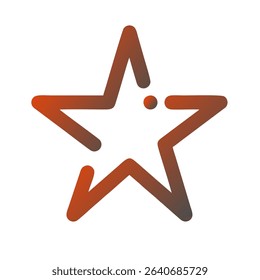 Stars Gradient Art Vector Design