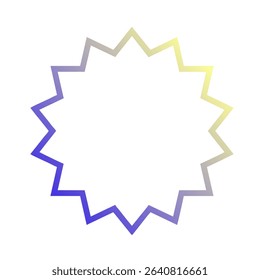 Stars Gradient Art Vector Design