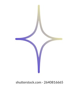 Stars Gradient Art Vector Design