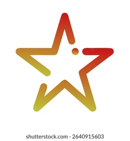 Stars Gradient Art Vector Design