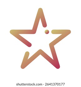 Stars Gradient Art Vector Design