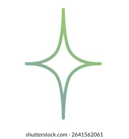 Stars Gradient Art Vector Design
