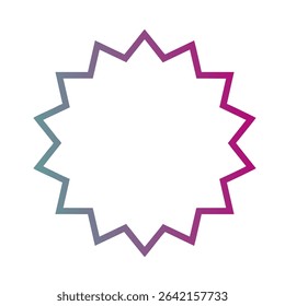 Stars Gradient Art Vector Design