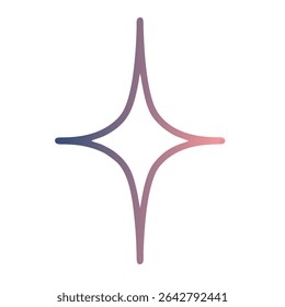 Stars Gradient Art Vector Design