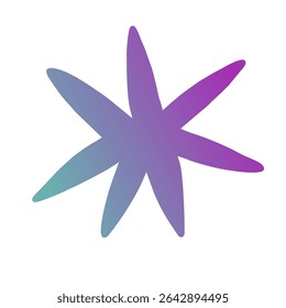 Stars Gradient Art Vector Design