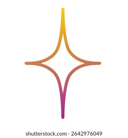 Stars Gradient Art Vector Design