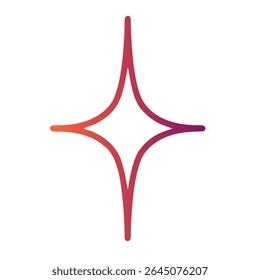 Stars Gradient Art Vector Design