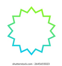 Stars Gradient Art Vector Design