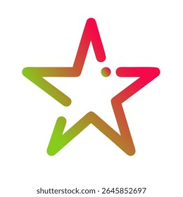 Stars Gradient Art Vector Design