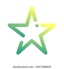 Stars Gradient Art Vector Design