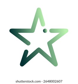 Estrellas Gradient Art Diseño de Vectores
