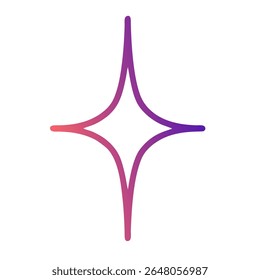Estrellas Gradient Art Diseño de Vectores