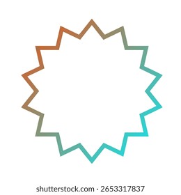 Estrellas Gradient Art Diseño de Vectores