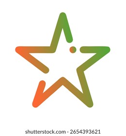 Stars Gradient Art Vector Design