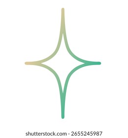 Estrellas Gradient Art Diseño de Vectores